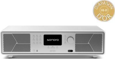 Chaîne HiFi SONORO AVATON Blanc mat