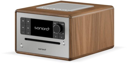 Chaîne HiFi SONORO ELITE Noyer-Argent