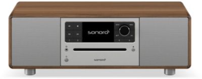 Chaîne HiFi SONORO PRESTIGE Noyer-Argent