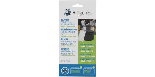 Anti moustique BIOGENTS plaques collantes x10