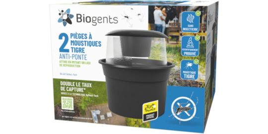 Piège à moustique BIOGENTS Gat reflect tech (anti-ponte) x2