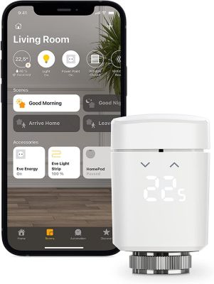 Tête thermostatique connectée EVE Thermo HomeKit