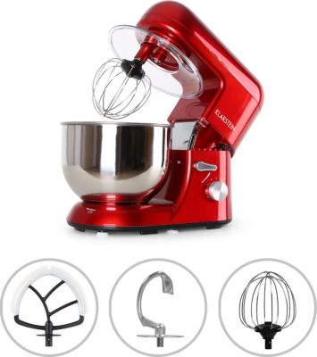 Robot pâtissier KLARSTEIN Bella 2000W 5L Rouge