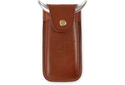 Pochette STEAK CHAMP cuir bull fork