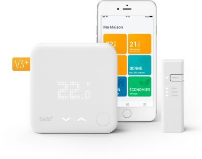 Kit de démarrage pour tête thermostatique intelligente Tado V3+