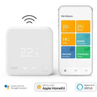 Thermostat connecté TADO Intelligent sans fil -Kit demarrage V3+