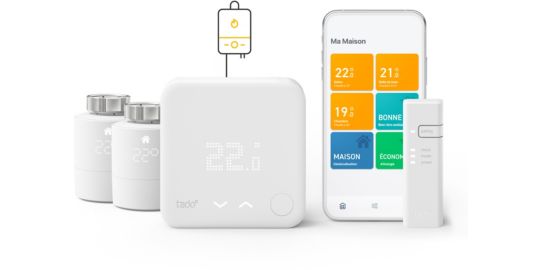 Thermostat TADO Filaire Kit V3+ et 2 Tet
