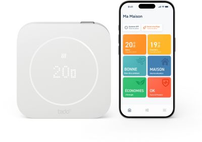 Thermostat connecté TADO Filaire additionnel X (2e gén.)