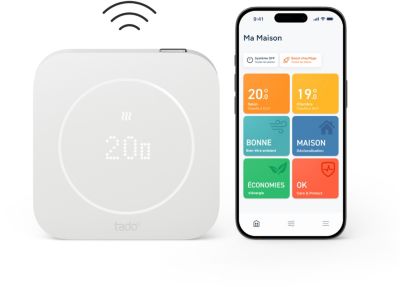 Thermostat connecté TADO de température sans fil X (2e gén.)