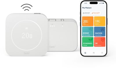 Thermostat connecté TADO Sans fil Kit de démarrage X (2e gén.)
