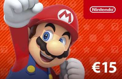 Carte cadeau NINTENDO eShop 15 Euros