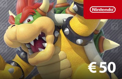 Carte cadeau NINTENDO eShop 50 Euros