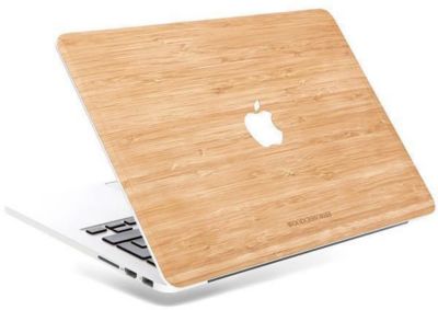 Protection Woodcessories Macbook 13 Ecoskin Bois bamboo