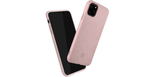 Coque WOODCESSORIES iPhone 11 Pro BioCase rose
