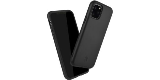 Coque WOODCESSORIES iPhone 11 Pro Max BioCase noir