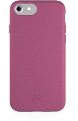 Coque bumper WOODCESSORIES iPhone SE/8/6 Bio Case rouge