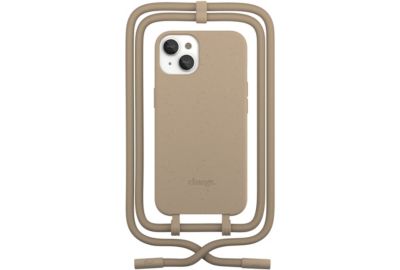 Etui avec cordon WOODCESSORIES iPhone 13 mini Tour de cou gris