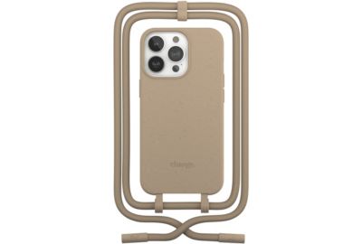 Etui avec cordon WOODCESSORIES iPhone 13 Pro Max Tour de cou gris