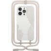 Coque collier WOODCESSORIES iPhone 13 Pro Max Tour de cou blanc