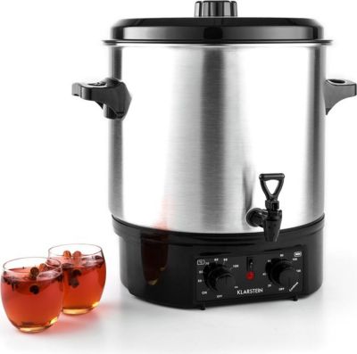 Stérilisateur de bocaux KLARSTEIN Biggie 27L 2000W Gris Stérilisateur de bocaux KLARSTEIN Biggie 27L 2000W Gris