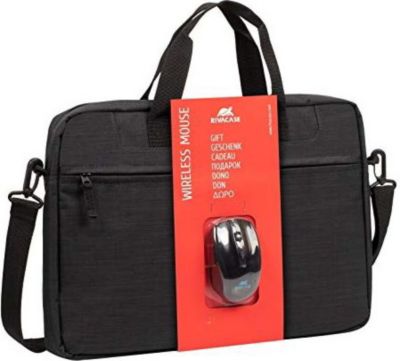 Sacoche RIVA 8038 BLACK + WIRELESS MOUSE Sacoche RIVA 8038 BLACK + WIRELESS MOUSE