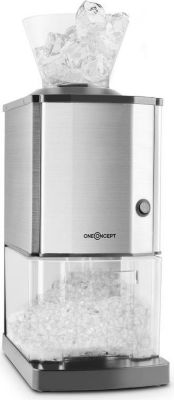 Machine à piler la glace ONECONCEPT Icebreaker - 15 kg/h - Argent