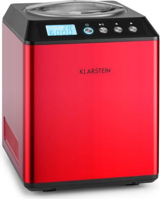 Sorbetière KLARSTEIN Vanilla Sky 2L 180W Rouge Inox