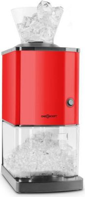 Machine à piler la glace ONECONCEPT Icebreaker - 15 kg/h - Rouge