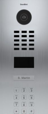 Visiophone DOORBIRD Portier vidéo IP D2101KV Inox -