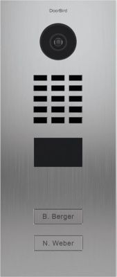 Visiophone DOORBIRD Portier vidéo IP 2 boutons D2102V V2