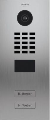 Visiophone DOORBIRD Portier vidéo IP 2 boutons D2102V V2