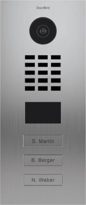 Visiophone DOORBIRD Portier vidéo IP 3 boutons D2103V V2