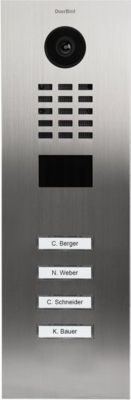 Visiophone DOORBIRD Portier vidéo IP 4 boutons D2104V V2