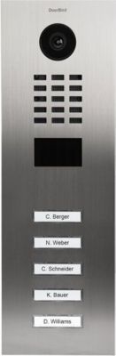 Visiophone DOORBIRD Portier vidéo IP 5 boutons D2105V V2