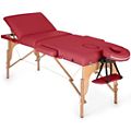 Table de massage KLARFIT MT 500 - Rouge
