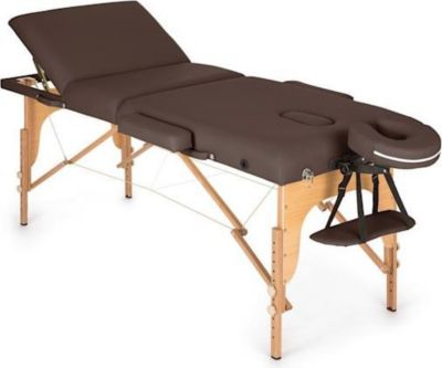 Table de massage KLARFIT MT 500 - Marron