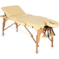 Table de massage KLARFIT MT 500 - Beige