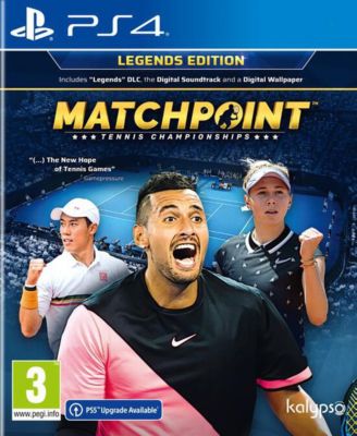 Jeu PS4 PLAION Matchpoint Tennis Championships Legends