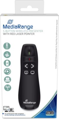WE Connect - télécommande de présentation - pointeur laser Pas Cher |  Bureau Vallée