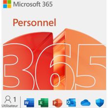 Logiciel de bureautique MICROSOFT 365 Personnel