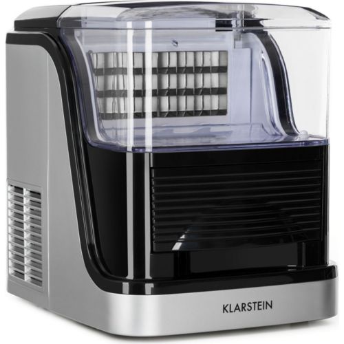 Machine à glaçons KLARSTEIN Kristall - 2,5 L - Noir/Argent