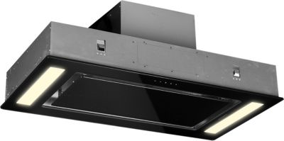 Hotte plafond KLARSTEIN Remy plafond 90 cm 619 m³/h 230W noir