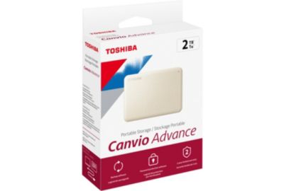 Disque dur externe TOSHIBA Canvio Advance 2 To beige