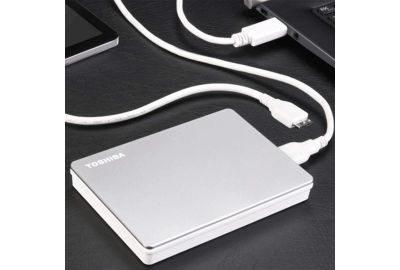Disque dur externe TOSHIBA Canvio FLEX 1To Silver USB-A et USB-C