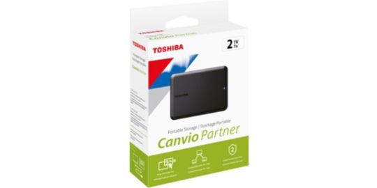 Disque dur externe TOSHIBA 2To Canvio Partner HDTB520EK3AB