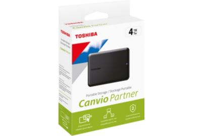 Disque dur externe TOSHIBA 4To Canvio Partner Noir