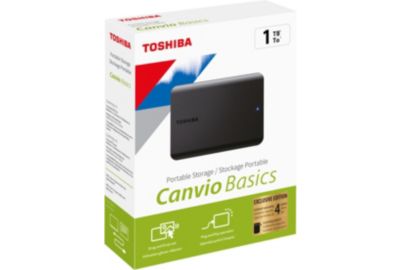 Disque TOSHIBA 1To canvio basics + houss
