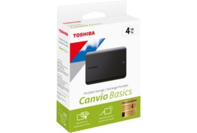 Disque TOSHIBA 4To canvio basics + houss