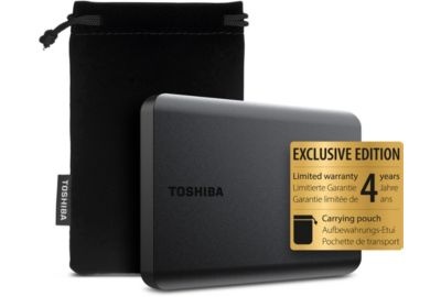 Disque TOSHIBA 4To canvio basics + houss