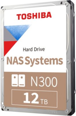 Disque dur interne TOSHIBA N300 12To NAS 512Mo